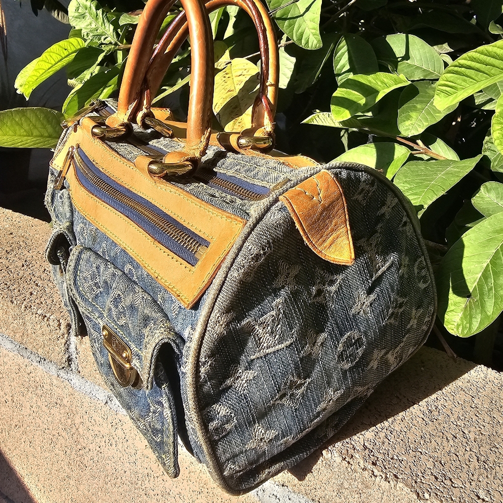 Louis vuitton denim Neo Speedy - Picture 10 of 14